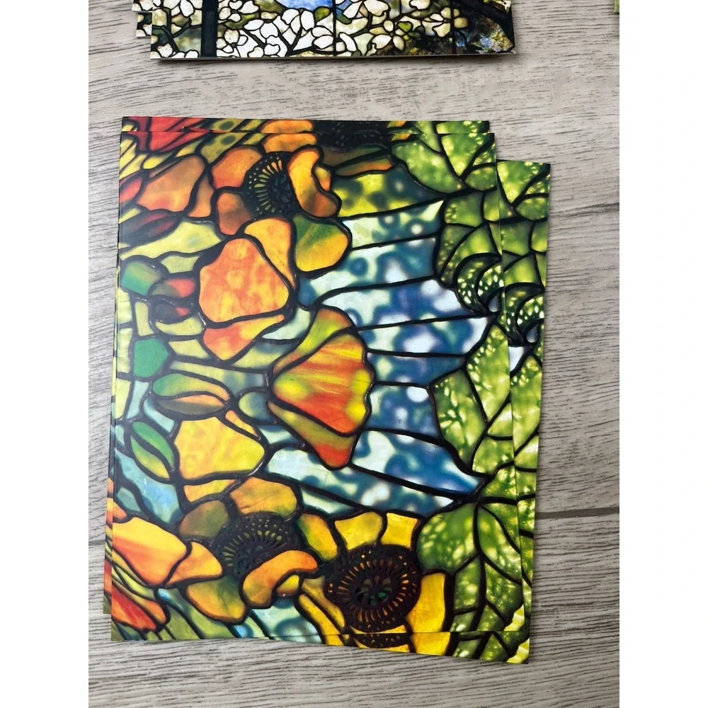 Louis Comfort Tiffany 36 Blank Note Cards & Envelopes Metropolitan Museum Art